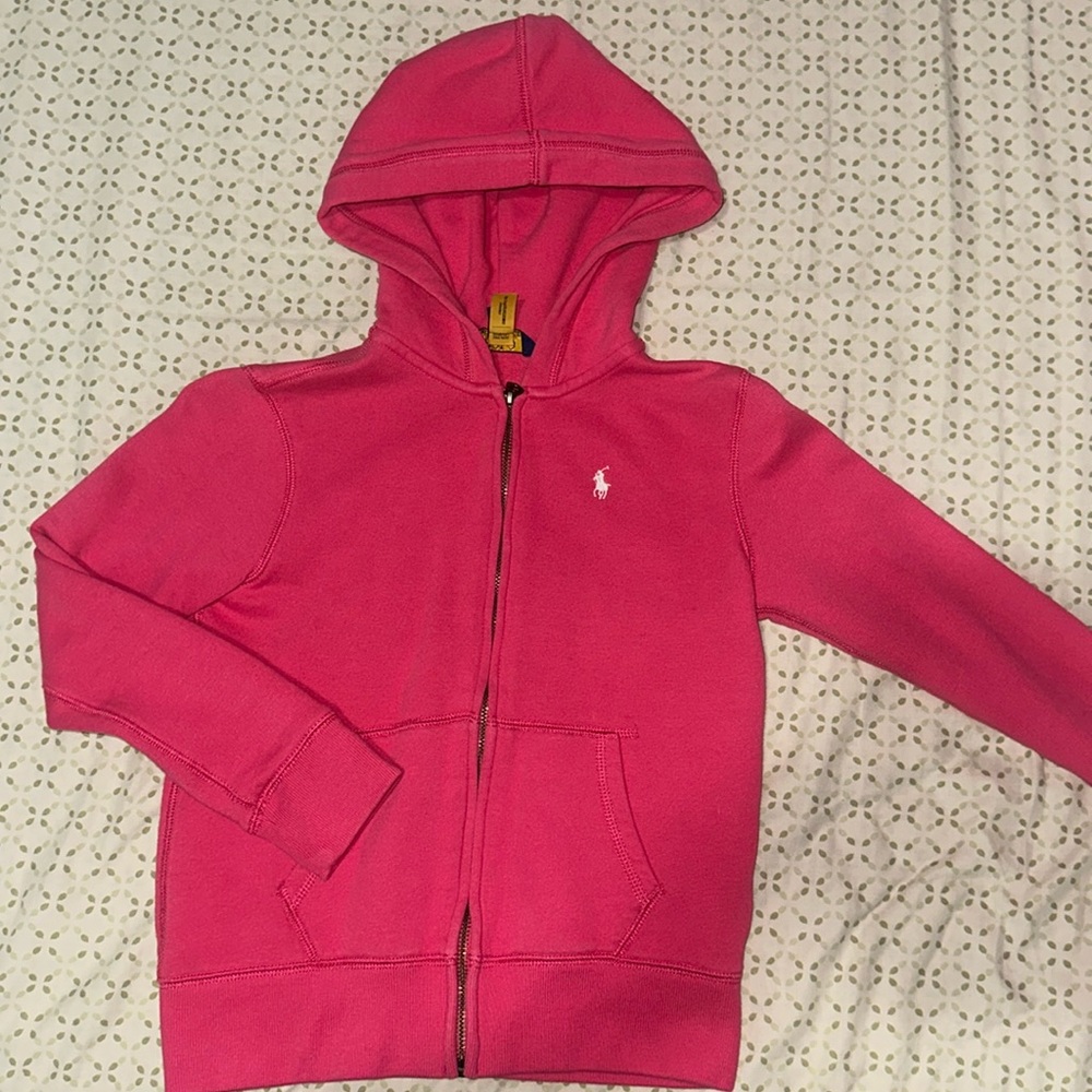 Girls Polo Hoodie (8-10)